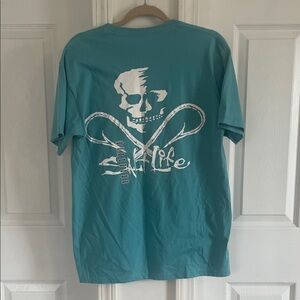 Salt Life Teal Short Sleeve Tee